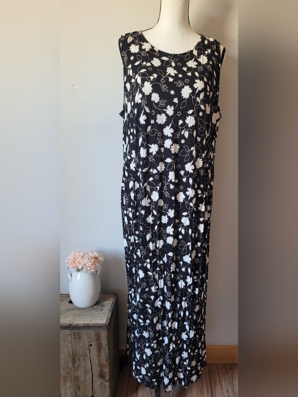 Floral Maxi Dress (No Label)